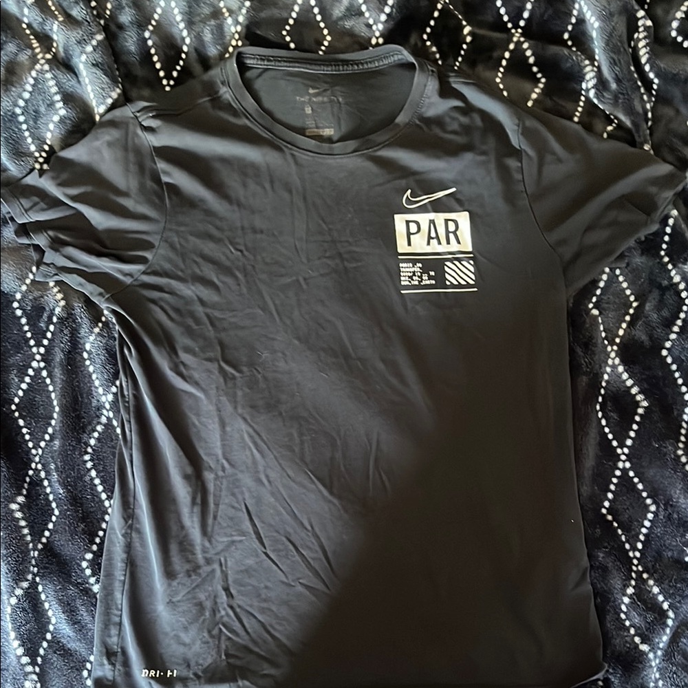 Nike Black Crew Neck Short Sleeve Tee